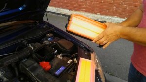 Замена воздушного фильтра на Лада Ларгус с вазовским мотором