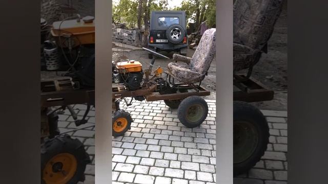 Минитрактор с лёгкого мотоблока смотреть онлайн