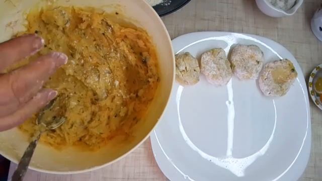 Картофельные оладьи. Бюджетный рецепт