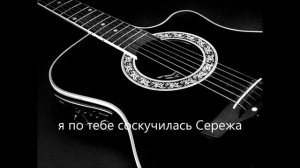 Я по тебе соскучилась Сережа