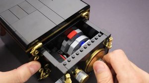 How secure is a combination safe made from CADA bricks?