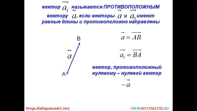 81  Вычитание векторов