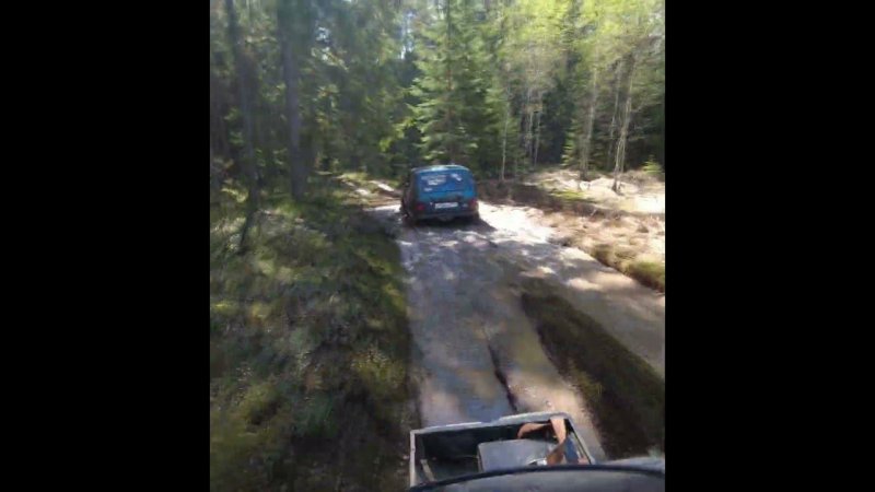 Огромная лужа на полноприводном мотоцикле 3 №100в #эндуро #offroad #mud