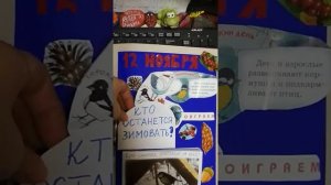 Лэпбук по книге В.Бианки "Синичкин календарь"