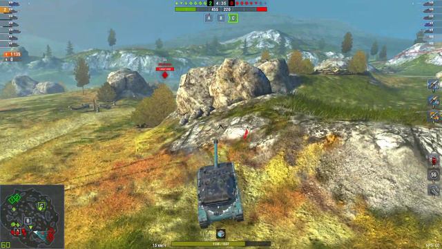 Обзор Bat.-Châtillon Bourrasque В Tanks Blitz 2024 - Познай Дзен. Стоит Ли Покупать?