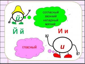 Буквы И -Й. 1 класс.