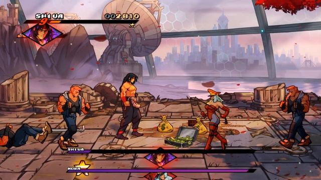 Streets Of Rage 4 hacking test - classic Shiva replacement