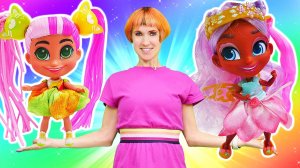 Какие куклы нашла Маша Капуки? Видео про игры в одевалки. Салон красоты для куклы Hairdorables!