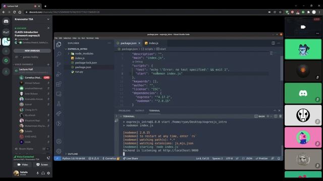 Javascript: Introduction to Express JS