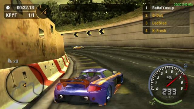 NEED FOR SPEED™ MOST WANTED 5-1-0 PSP Часть 15 Кларенс Каллахан Рейзор Финал