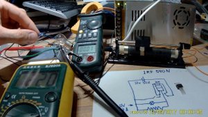 Тестируем IRF540N test  at  12V 33A транзисторы из Китая. Фэйк или  настоящие?