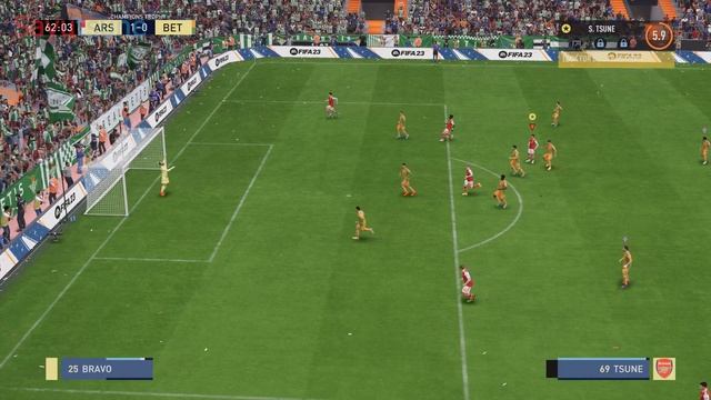 Part 1: First Match For Arsenal | FIFA 23 | Player Career | Gameplay Walkthrough | PS5 4K смотреть онлайн