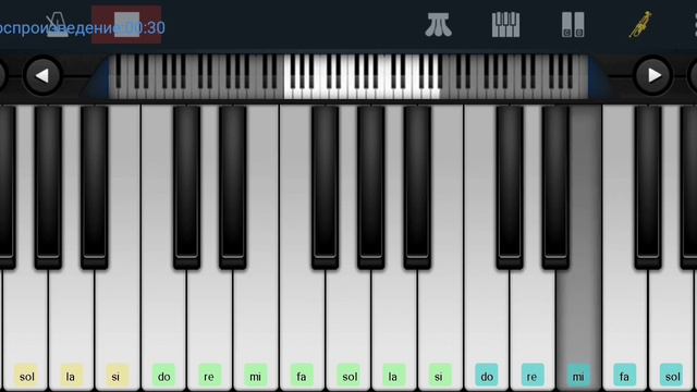 ,, Опять тревога" афганская песня на пианино в телефоне одним пальцем смотреть онлайн