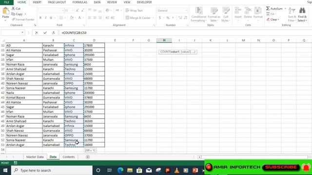 Top 12 Excel Formulas| Most Important and Useful Excel Formulas and Functions #exceltutorial #excel