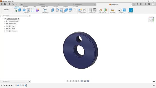 Autodesk Fusion 360 Tutorial : How to make a 30 Degree motion mechanism ? || By Vijay