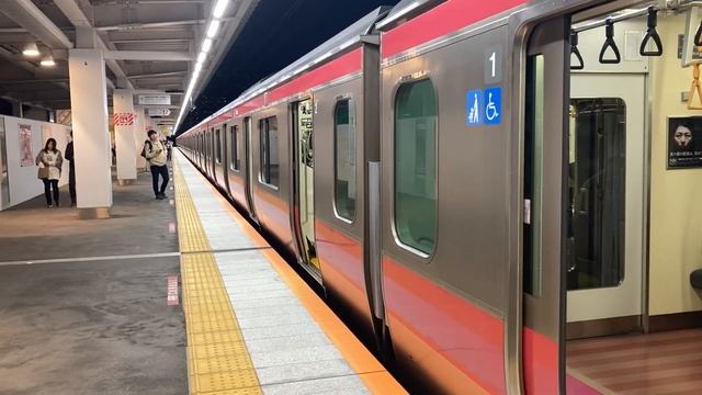 29.10.2023 года. Прибытие и отправление электрички маршута «Сога-Токио» на станции Макухаритойосуна смотреть онлайн