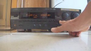 Yamaha Natural Sound AV Receiver RX-V 595a