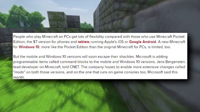 MCPE 0.15.0 UPDATE NEWS - Mods, Realms, Skin Packs, & More! - Minecraft PE (Pocket Edition) смотреть онлайн