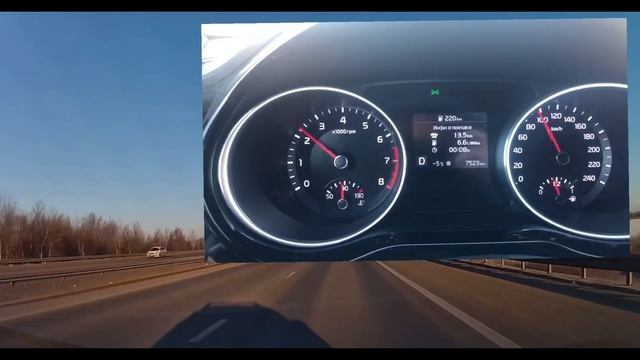 Киа Сид 2020. Расход топлива. На какой скорости у Сида минимальный расход. смотреть онлайн