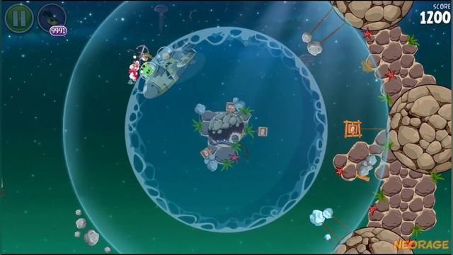 Angry Birds Space - All Bosses + Cutscenes (No Power-Ups & Items) смотреть онлайн