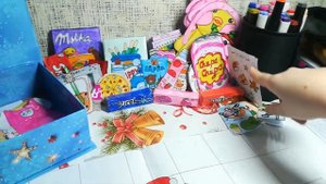 ~перебираю/выкидую бумажную косметику?/ бумажная уточка?~