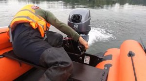 SEA PRO 40 Jet. Первый запуск!