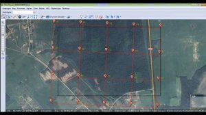 Как наложить сетку на карту