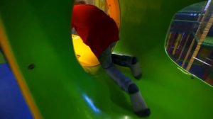 Fun Tubes and Pipes at Andy's Lekland Indoor Playground for Kids