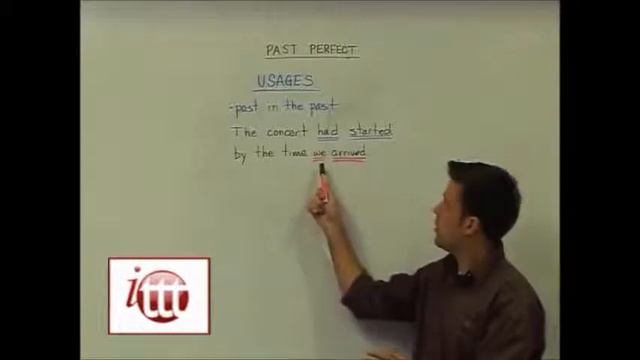 English Grammar - Past Perfect - Usage - Online Teaching Course смотреть онлайн
