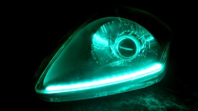 Тюнинг фар Mitsubishi Eclipse 3G с блоком DRL-TL-Show 2.0 смотреть онлайн