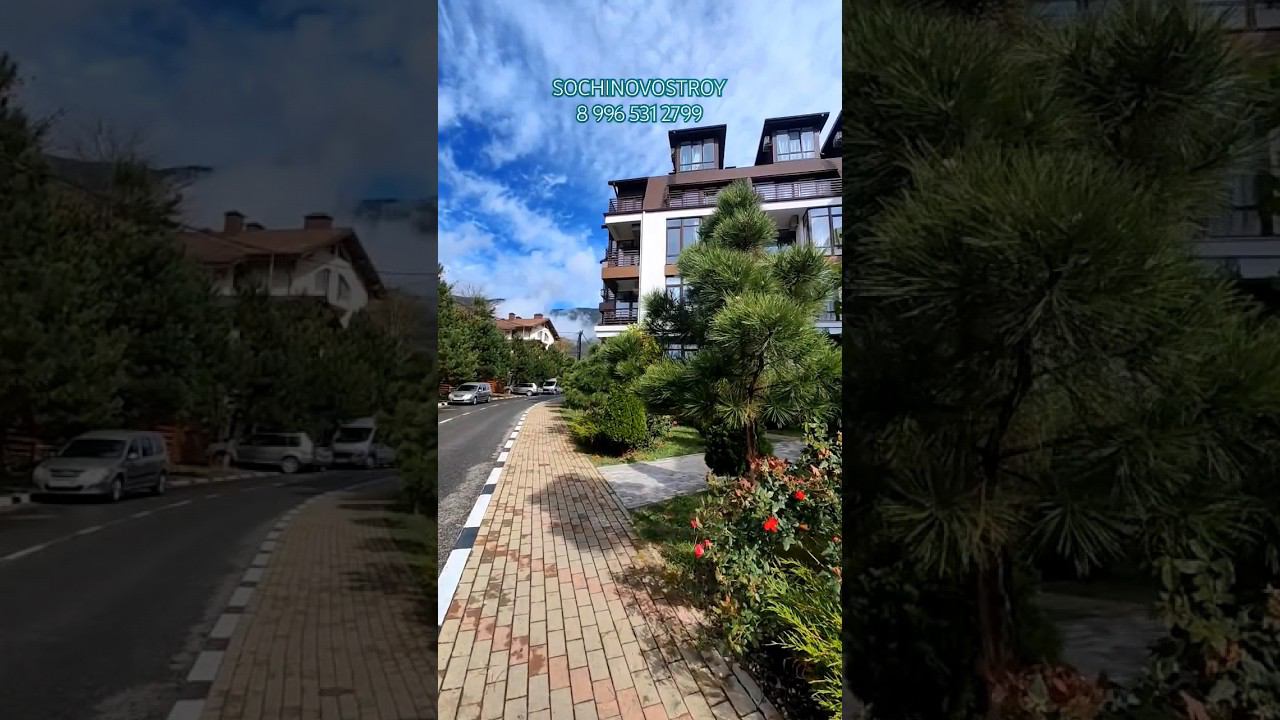 Квартира 40 м² в Красной поляне