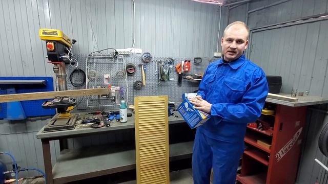 Покраска двери краскопультом с небольшим компрессором Garage. Это реально?
