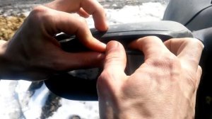 Снятие зеркального элемента