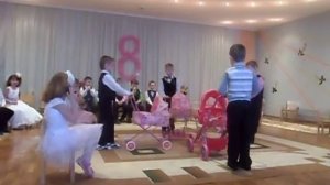 Танец с колясками. Детский сад 78. Бобруйск. Беларусь.