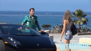 Как девушки ведутся на Lamborghini Ламборгини