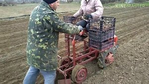 Картофелесажалка. Мотоблок СИЧ.