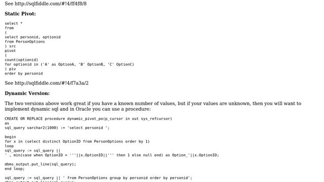 Databases: Pivot rows into multiple columns (3 Solutions!!) смотреть онлайн