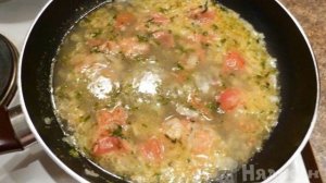 Фрикадельки в овощном соусе