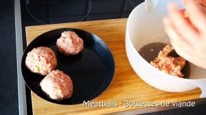 Ninja Foodi Max Deluxe  Meatballs  boulettes de viande  Smiling Cooking With Benji