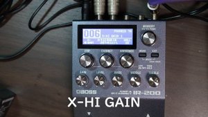 Boss IR 200を買ったのでちょろっとだけレビュー