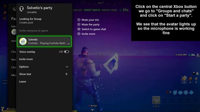🗣️ How to TALK on Fortnite Xbox Series X or Xbox Series S with HEADPHONES