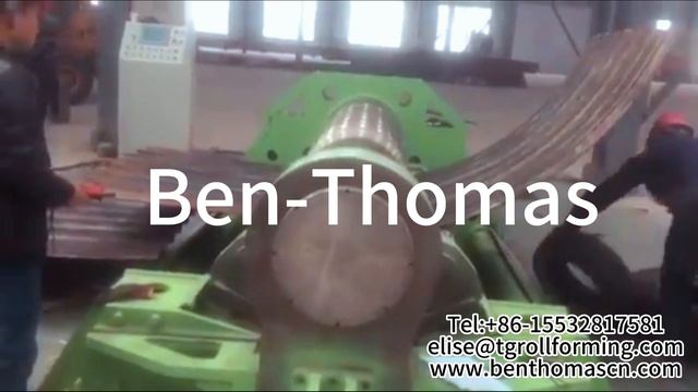 Автоматическая линия изготовления металлических гофрированных конструкций - кульверты смотреть онлайн