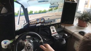City Car Driving Автодром. Руль LOGITECH g25