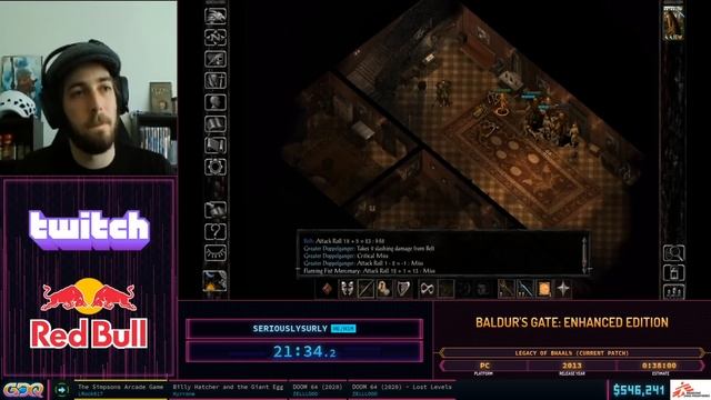 Baldur's Gate: Enhanced Edition by SeriouslySurly in 24:53 - Summer Games Done Quick 2020 Online смотреть онлайн