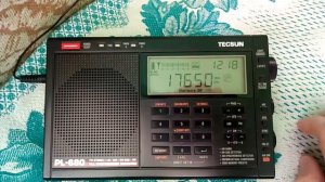 SW 16m band tuning 0915UTC