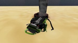 Как победить Мусорного Монстра? Гоша и Чич. Аварии и крушения машин в игре Бименджи драйв.