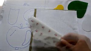 Шьем развивающую книжку для детей. 4 часть