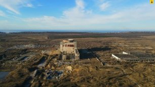 Крымская АЭС. Идет демонтаж реакторного блока.