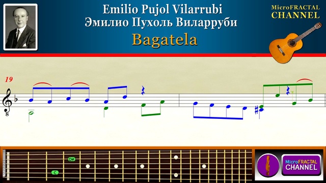 Emilio Pujol Bagatela Guitar | Эмилио Пухоль Багатела Гитара