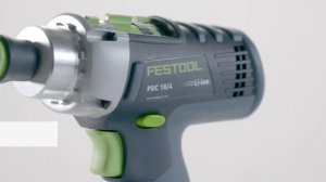 Аккумуляторная дрель-шуруповёрт ударная FESTOOL PDC 18/4 Li Basic в систейнере, Кат.№ 574701
